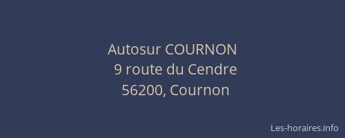 Autosur COURNON