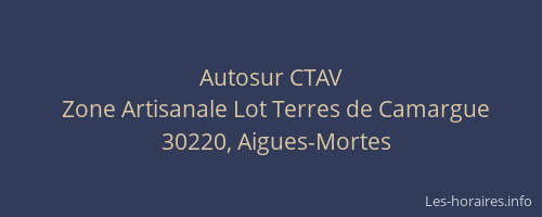 Autosur CTAV