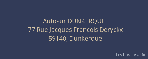 Autosur DUNKERQUE