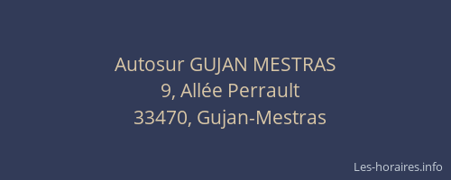 Autosur GUJAN MESTRAS
