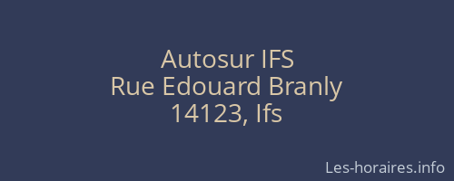 Autosur IFS