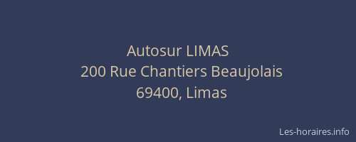 Autosur LIMAS