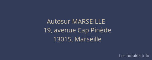 Autosur MARSEILLE