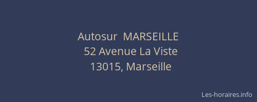 Autosur  MARSEILLE