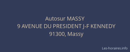 Autosur MASSY