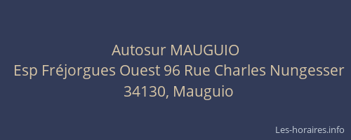 Autosur MAUGUIO