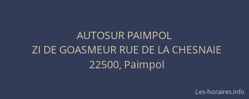 AUTOSUR PAIMPOL