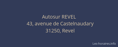 Autosur REVEL