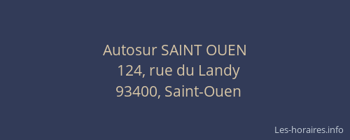 Autosur SAINT OUEN