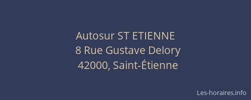 Autosur ST ETIENNE