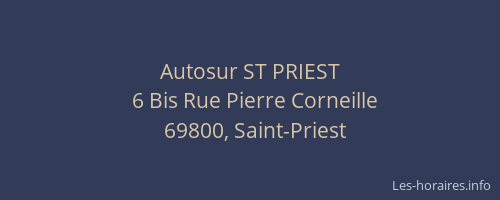 Autosur ST PRIEST