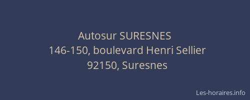 Autosur SURESNES