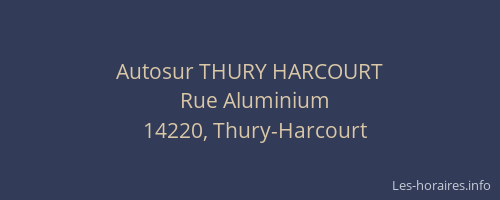 Autosur THURY HARCOURT