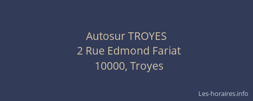 Autosur TROYES