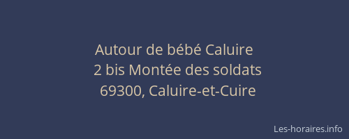 Autour de bébé Caluire