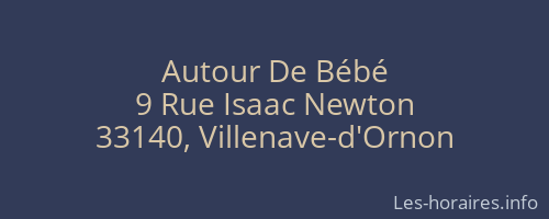 Autour De Bébé