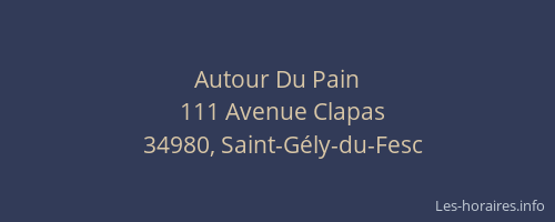 Autour Du Pain