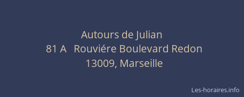 Autours de Julian