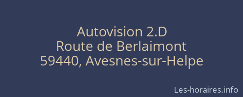 Autovision 2.D
