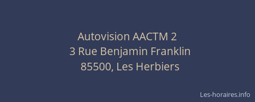 Autovision AACTM 2