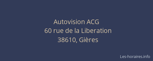 Autovision ACG