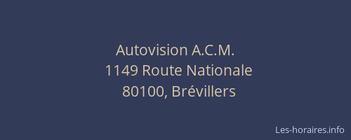 Autovision A.C.M.