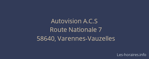 Autovision A.C.S