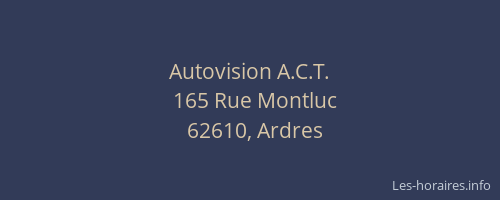Autovision A.C.T.