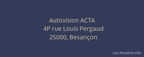 Autovision ACTA