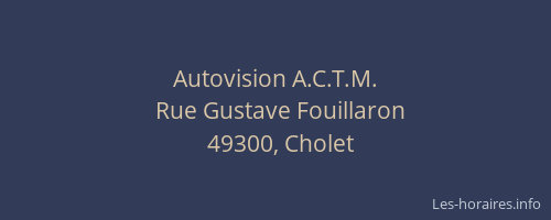 Autovision A.C.T.M.