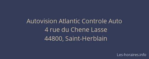 Autovision Atlantic Controle Auto