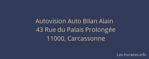 Autovision Auto Bilan Alain