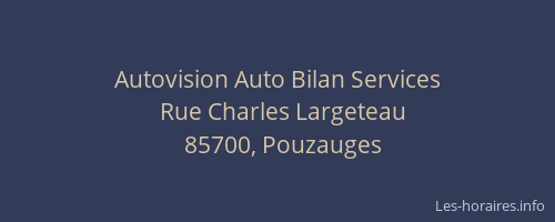 Autovision Auto Bilan Services