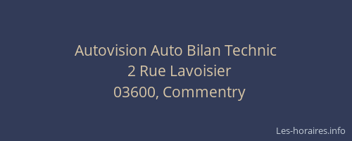 Autovision Auto Bilan Technic