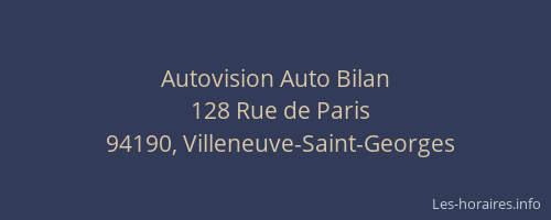 Autovision Auto Bilan