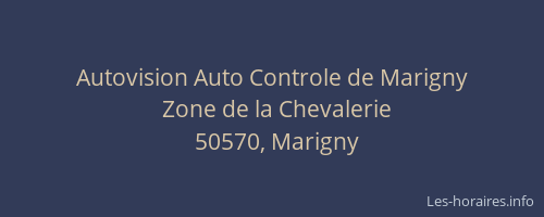 Autovision Auto Controle de Marigny
