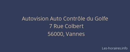 Autovision Auto Contrôle du Golfe