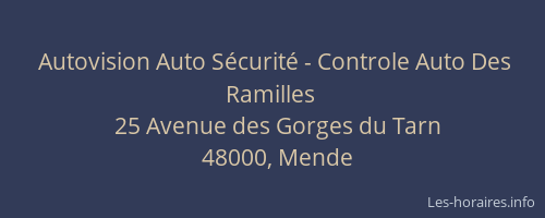 Autovision Auto Sécurité - Controle Auto Des Ramilles