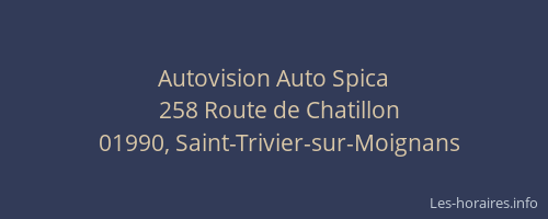 Autovision Auto Spica