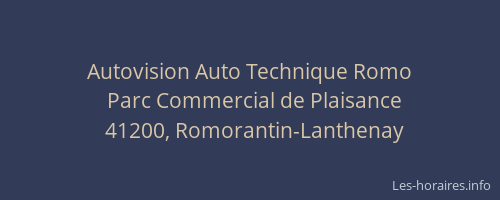 Autovision Auto Technique Romo