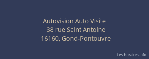 Autovision Auto Visite