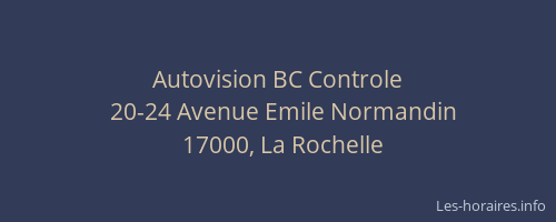 Autovision BC Controle