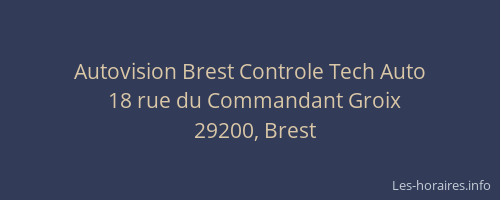 Autovision Brest Controle Tech Auto