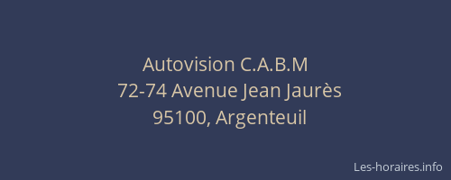 Autovision C.A.B.M