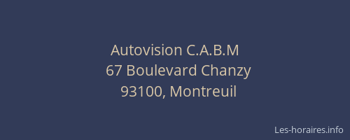 Autovision C.A.B.M