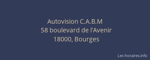 Autovision C.A.B.M