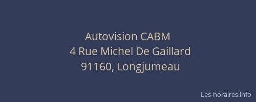 Autovision CABM