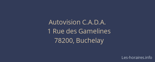 Autovision C.A.D.A.