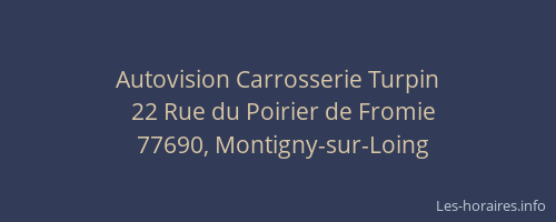 Autovision Carrosserie Turpin