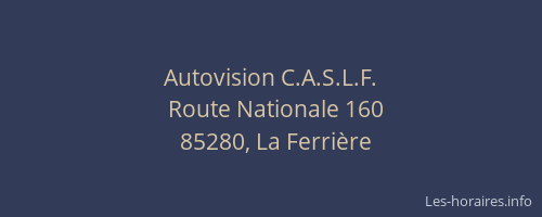 Autovision C.A.S.L.F.